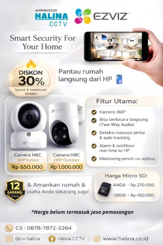 Promo CCTV serang – Kamera Indoor & Outdoor Harga Terjangkau
